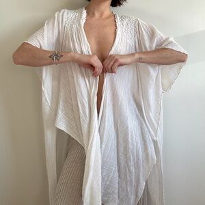 Free People Angelica kimono Beach Cover Up